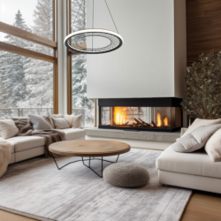 Pakabinamas šviestuvas NEST 43W LED śr. 61cm
