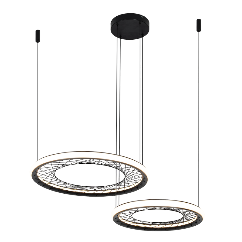 Pakabinamas šviestuvas NEST 77W LED 61+41cm