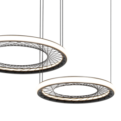 Pakabinamas šviestuvas NEST 77W LED 61+41cm