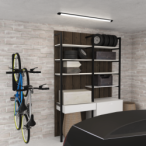 Baldinis šviestuvas LED Batten 27W 90cm 4000K - JUODA