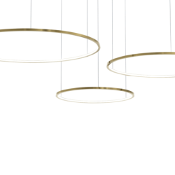 Pakabinamas šviestuvas Saturno Auksas 100W LED