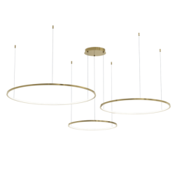 Pakabinamas šviestuvas Saturno Auksas 100W LED