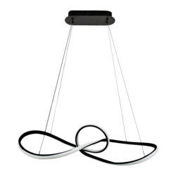 Pakabinamas šviestuvas Marco Juoda 42W LED