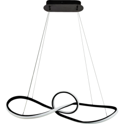 Pakabinamas šviestuvas Marco Juoda 42W LED