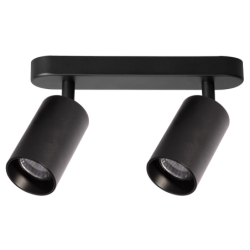 Lubinis šviestuvas Pipe Spot JUODA 2xGU10