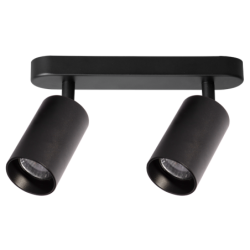 Lubinis šviestuvas Pipe Spot JUODA 2xGU10