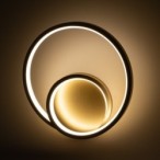 Sieninis šviestuvas LUCERO Auksas 13W LED