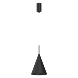 Pakabinamas šviestuvas CAPITAL Juoda Ø17cm 1xGX53