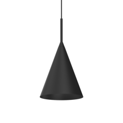 Pakabinamas šviestuvas CAPITAL Juoda Ø17cm 1xGX53