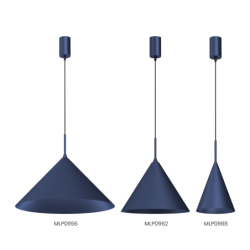 Pakabinamas šviestuvas CAPITAL NAVY Mėlyna Ø17cm 1xGX53