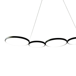 Pakabinamas šviestuvas OLYMPIA Juoda 50W LED