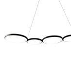 Pakabinamas šviestuvas OLYMPIA Juoda 50W LED