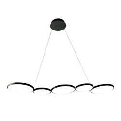 Pakabinamas šviestuvas OLYMPIA Juoda 50W LED