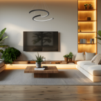 Pakabinamas šviestuvas DOUBLEMOON 30W LED