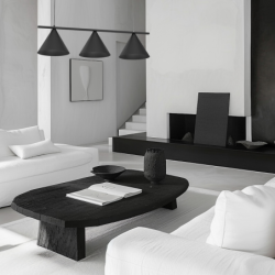 Pakabinamas šviestuvas CAPITAL JUODA 3XGX53