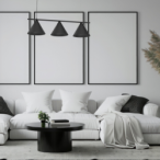 Pakabinamas šviestuvas CAPITAL JUODA 3XGX53