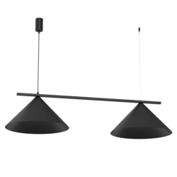 Pakabinamas šviestuvas CAPITAL JUODA 2XGX53