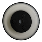 Sieninis šviestuvas Disk 12W 3CCT IP65 JUODA