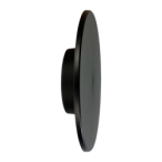 Sieninis šviestuvas Disk 15W 3CCT IP65 JUODA