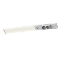 Baldinis šviestuvas Dual 18W 4000K USB-A/C + Kištukinis lizdas 230V