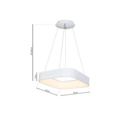 Pakabinamas šviestuvas ASTRO Balta 40W LED 4000K