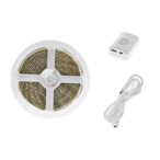 LED juostos komplektas 1M su sensoriumi 4000K 3.7v 1000mAh Ličio jonų baterija