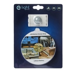 LED juostos komplektas 1M su sensoriumi 4000K 3.7v 1000mAh Ličio jonų baterija