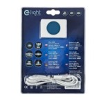 LED juostos komplektas 1M su sensoriumi 4000K 3.7v 1000mAh Ličio jonų baterija