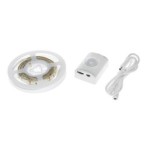 LED juostos komplektas 1M su sensoriumi 4000K 3.7v 1000mAh Ličio jonų baterija