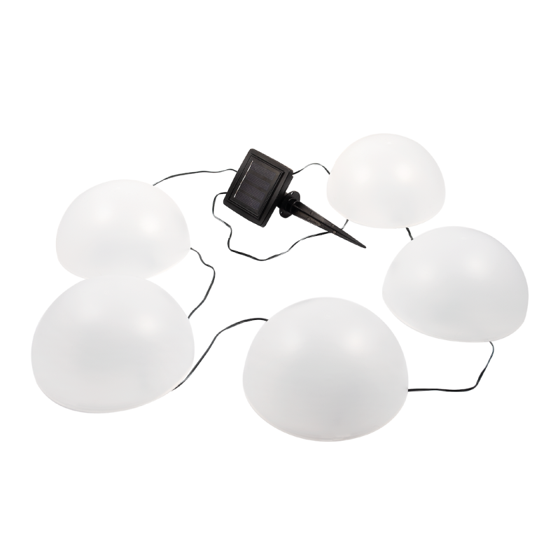 Saulės energija įkraunamas šviestuvas Hemi RGB IP44