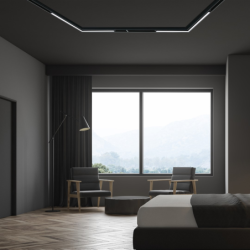 Magnetinės sistemos LED šviestuvas 20mm 24W LED 4000K
