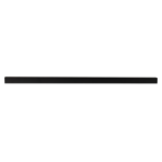 Paviršinio montavimo magnetinės sistemos bėgelis 20mm 150cm JUODA