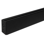 Paviršinio montavimo magnetinės sistemos bėgelis 20mm 150cm JUODA