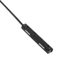 Magnetinės sistemos kampinė elektrinė jungtis 20mm JUODA