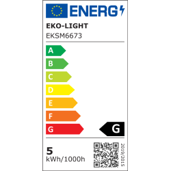 5x LED lemputė LED Wi-FI GU10 5W Smart Tuya RGB+CCT+DIM