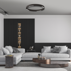 ROUND Magnetinės sistemos LED šviestuvas 10W 4000K iki 60cm diametrui