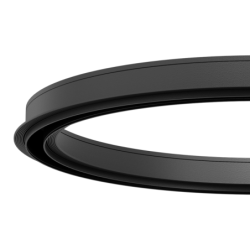 ROUND magnetinės sistemos priglaistomas bėgelis Ø90cm