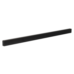 Paviršinio montavimo magnetinės sistemos bėgelis 20mm 100cm JUODA