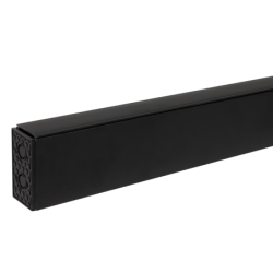Paviršinio montavimo magnetinės sistemos bėgelis 20mm 100cm JUODA