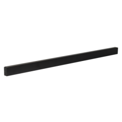 Paviršinio montavimo magnetinės sistemos bėgelis 20mm 100cm JUODA