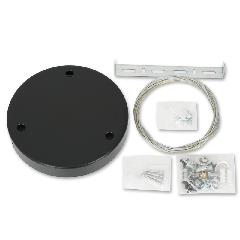 Lubinio šviestuvo pakabinimo rinkinys (tinka šviestuvams MAQ 18W / 24W / 50W)
