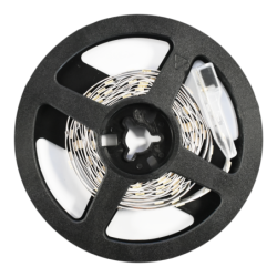 LED juostos komplektas RGB 3m P54 12V 8W su nuotolinio valdymo pulteliu (maitinimo šaltinis komplekte)