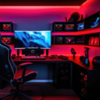LED juostos komplektas RGB 3m P54 12V 12W su nuotolinio valdymo pulteliu (maitinimo šaltinis komplekte)