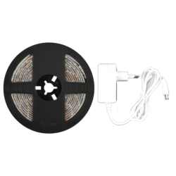 LED juostos komplektas 3000K 3m P65 12V 5.2W/m (maitinimo šaltinis komplekte)