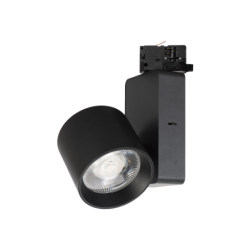 Į bėgelį montuojamas šviestuvas Ojo 25W 2700/4000K JUODA 3 fazių