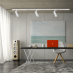 Į bėgelį montuojamas šviestuvas Sumba 20W 2700/4000K BALTA 3 fazių