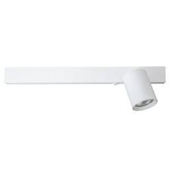 Sieninis šviestuvas Magnet 9W+1xGU10 3000/4000K BALTA Dešinės pusės