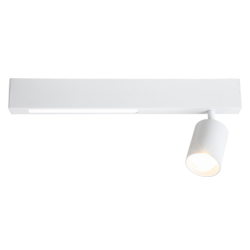 Lubinis šviestuvas Magnet 5W+1xGU10 3000/4000K BALTA