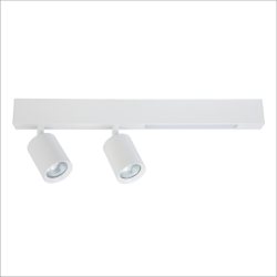 Lubinis šviestuvas Magnet 5W+2xGU10 3000/4000K BALTA