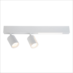 Lubinis šviestuvas Magnet 5W+2xGU10 3000/4000K BALTA